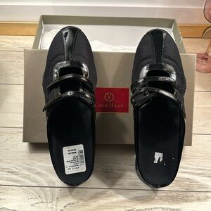 Cole Haan and Nike Air Beau Strap Mules